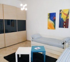 Семейные апартаменты с 2 комнатами с балконом в Visa Residence