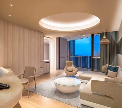 Двухместный Ocean Suite Premium двуспальная кровать в Hilton Pattaya