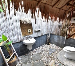 Двухместное бунгало рядом с пляжем двуспальная кровать в Satun Dive Resort