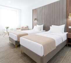 СТАНДАРТ ПЛЮС, ДВЕ РАЗДЕЛЬНЫЕ КРОВАТИ в Grand Yan Hotel