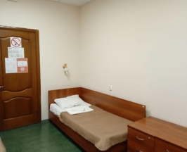 Кровать в 3-местном общем номере в Smart Hotel KDO Белгород