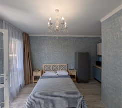 Двухместная студия на 3-м этаже с видом на море в Агава