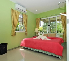 Бунгало Deluxe с видом на сад в Maikhao Home Garden Bungalow