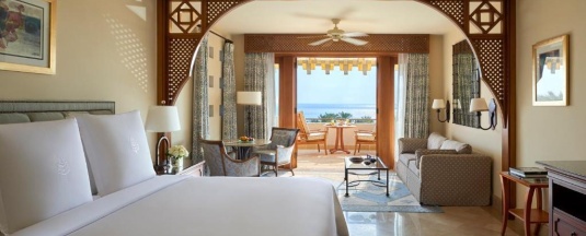 Двухместный номер Deluxe с видом на море двуспальная кровать в Four Seasons Resort Sharm EL Sheikh