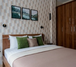 Апартаменты с балконом и с красивым видом из окна в Апартаменты Central street от сети Good Vibes Apartments
