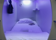 НИЖНЯЯ Одноместная капсула (НИЖНИЙ ЯРУС) в Ingresso Capsule Hotel