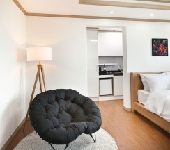 Двухместный номер Standard Цокольный этаж 2 отдельные кровати в Familia Hotel Jeju