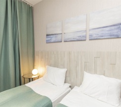 Номер -студио с панорамным балконом в Park in Pulkovo