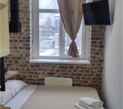 Трехместный номер Лофт с двуспальной и раскладным креслом/кроватью в Лофт отель на Крымской