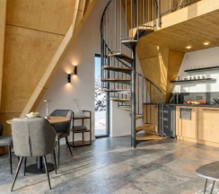 Дом древесный люкс с банным чаном №6. Первая линия. Можно с собаками в Трофимов Берег