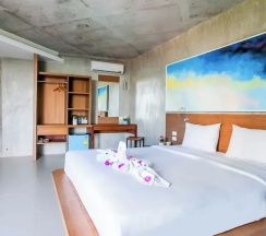 Номер Luxury с видом на сад в B2 Sea View Pattaya Boutique & Budget Hotel