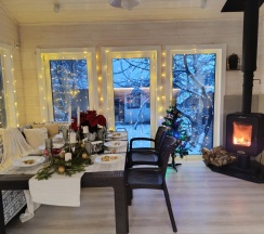 3-комнатный коттедж улучшенный в Village Voyage With Sauna