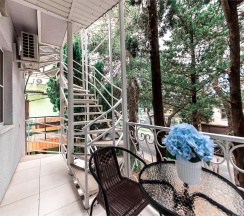 Двухместный Стандартный номер с двуспальной кроватью и балконом в гостевом доме SV на 2 этаже в Милка