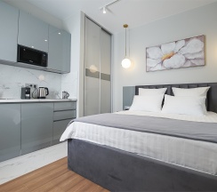 Двухместная делюкс Студия с Балконом в The white residence