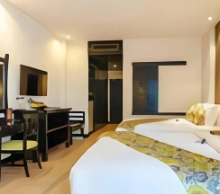 Двухместный номер Superior с видом на бассейн двуспальная кровать в Horizon Karon Beach Resort & Spa