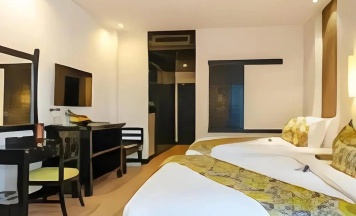 Двухместный номер Superior с видом на бассейн 2 отдельные кровати в Horizon Karon Beach Resort & Spa