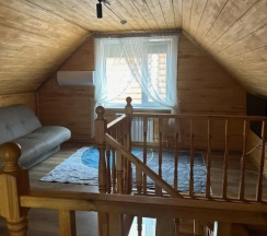 Шестиместный коттедж с 3 комнатами с видом на сад в SKALA eсohotel & restaurant