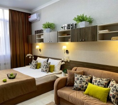 Двухкомнатные апартаменты Park & House № 4 (*кухня и ванна) до 10 гостей в Park & House Hotel