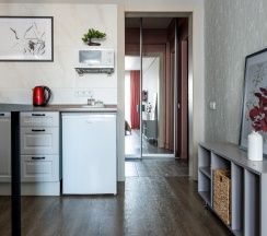 Квартира в Апартаменты на 9.3 Rose Studio ул. Гаврилова, 4