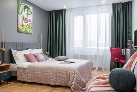 Санкт-Петербург: Апартаменты Апартаменты Green Velvet от Apartments Stories