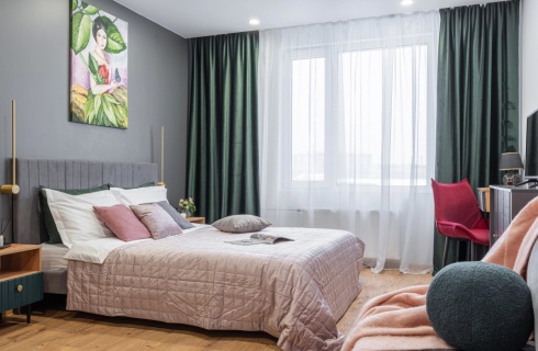 Санкт-Петербург: Апартаменты Апартаменты Green Velvet от Apartments Stories