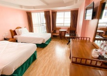 Двухместный номер Standard с видом на город 2 отдельные кровати в A.A. Pattaya Golden Beach Hotel