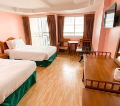 Двухместный номер Standard с видом на город 2 отдельные кровати в A.A. Pattaya Golden Beach Hotel