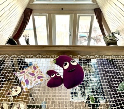 Участок с домиком "Баклажан" А-фрейм категории комфорт в Ланьдиво