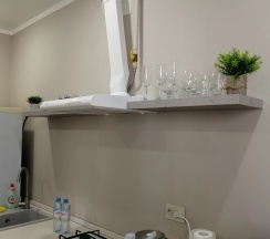 Двухместные апартаменты с балконом и с видом на город (двуспальная кровать) в Квартира Уютная Квартира