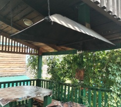 Дом с баней и мангальной зоной в Тихая гавань