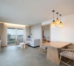 Двухместный люкс с видом на океан двуспальная кровать в Jomtien Thani Hotel