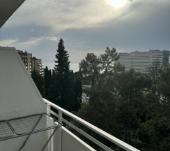 Апартаменты с двумя раздельными кроватями и видом на море в Волна