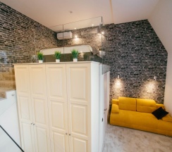 Номер студия с 1 односпальной кроватью в Loft-hotel