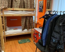 Кровать в общем номере (мужской номер) в Красная Москва