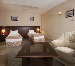 Двухместный номер 2 отдельные кровати в Отель Виктория на Замковой