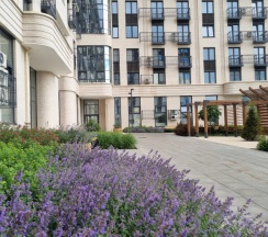 Апартаменты с 2 комнатами с красивым видом из окна в Квартира в центре города с атмосферой отеля