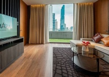 Двухместный люкс Amara двуспальная кровать в Amara Bangkok