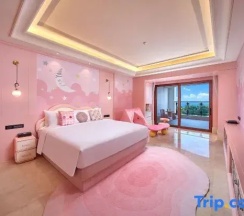 Двухместный семейный номер Standard с видом на море (двуспальная кровать) в Tangla Hotel Sanya