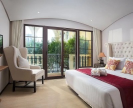 Двухместный номер Superior с красивым видом из окна двуспальная кровать в The Symphony Suites Pattaya