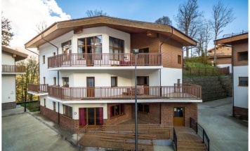 Шале 28 Стандарт без балкона (две раздельные кровати) в Шале 28