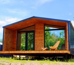 Мини-Барнхаус с видом на озеро в Река & Песок