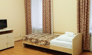 Кровать в 2-местном общем номере в Smart Hotel KDO Саранск