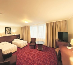 Комфорт двухместный номер с двумя кроватями в Калуга