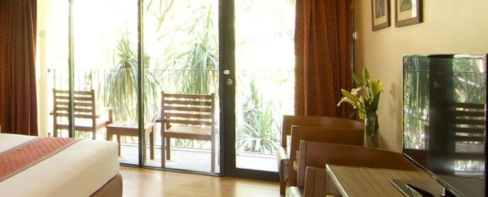 Двухместный номер Superior с видом на бассейн 2 отдельные кровати в Green Park Resort