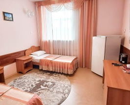 Номер стандарт с 2 односпальными кроватями в Smart Hotel KDO Томск