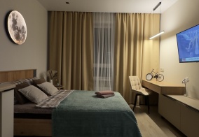 Апартаменты Апартаменты на квартал Затон, улица Набережная Иркута, 21 в Иркутске