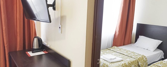 Койко-место в женском номере на 6 человек в Smart Hotel KDO Челябинск