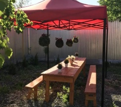 Апартаменты с красивым видом из окна (общая ванная комната) в Мята