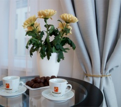 Двухместный номер с одной большой кроватью в Шале де Прованс