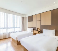 Двухместный номер (2 отдельные кровати) в JI Hotel Lujiazui Babaiban